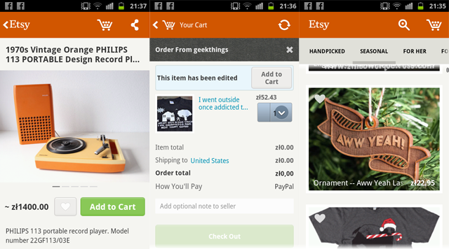 etsy app for android
