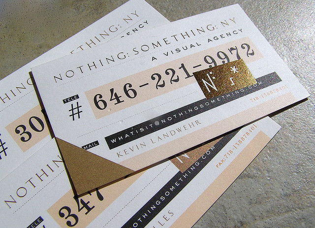 rich business card