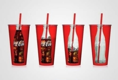 awesome package design coke cup