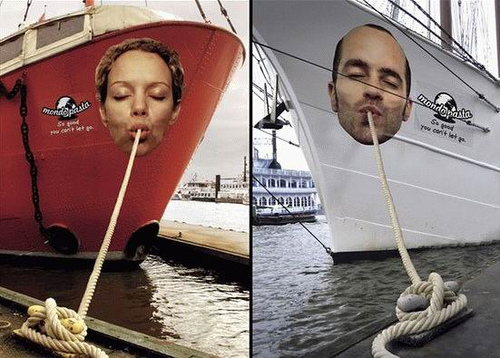 cool spaghetti boat anchor ad