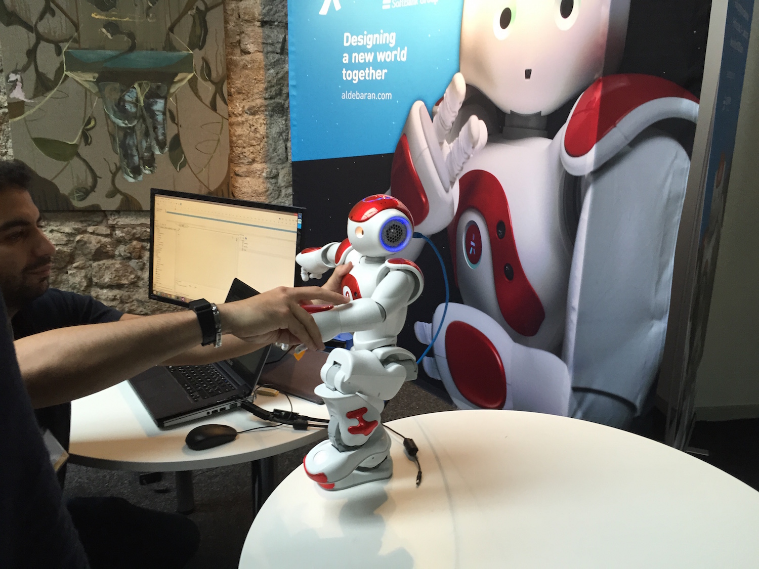 Robots at the web summit